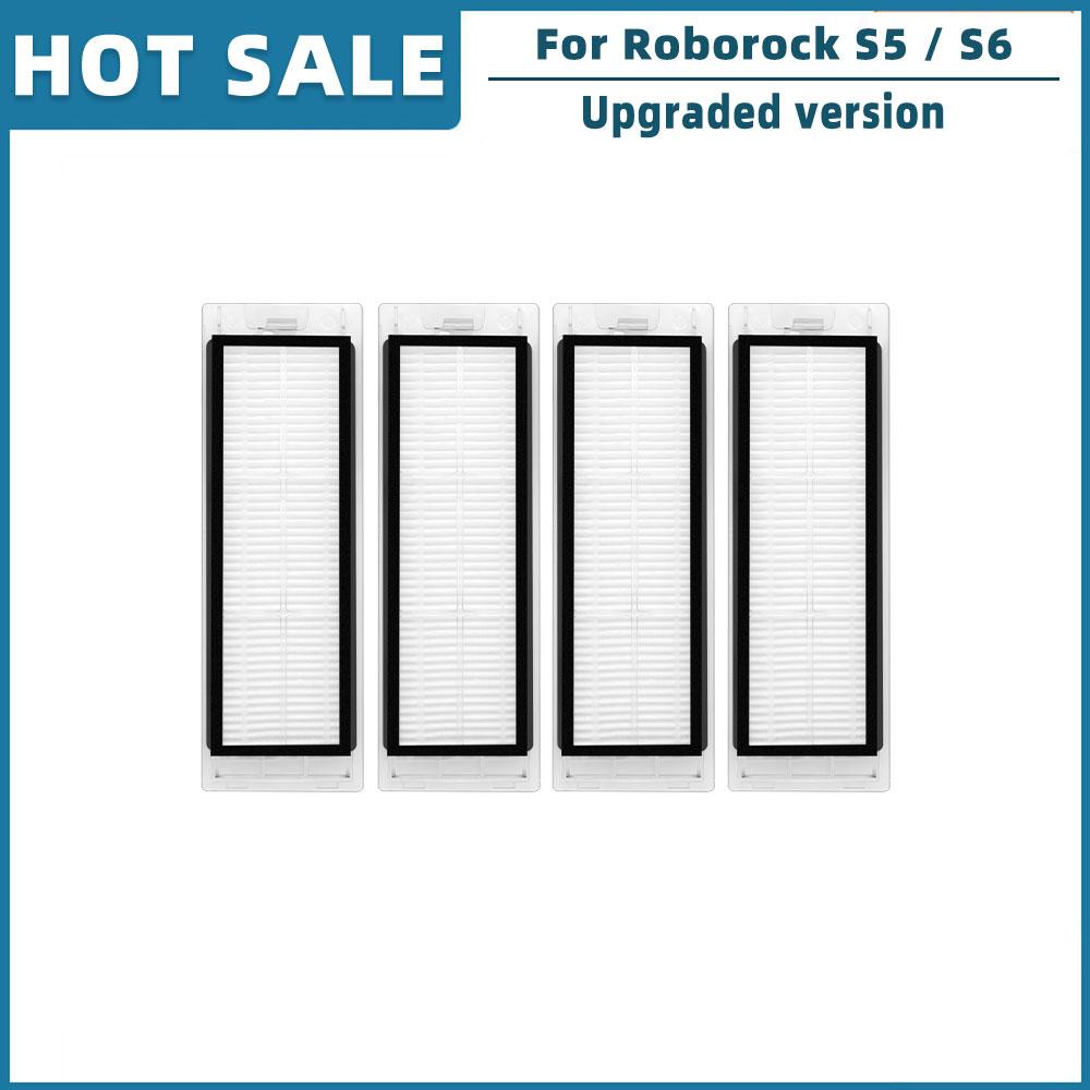 For Roborock S5 / S5 Max / S6 / S6 MaxV / S6 Pure Robot Spare Parts Accessories Main Side Brush Hepa Filter Mop Rag Brush Cover