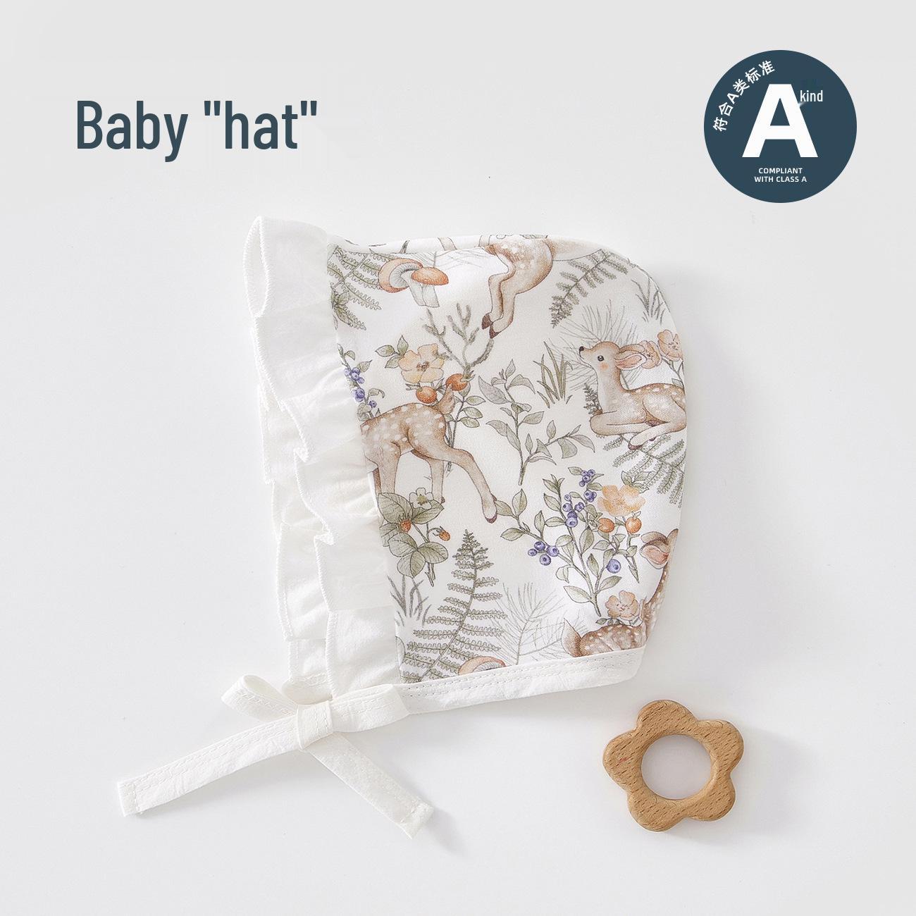 

Кружевная шапочка для новорожденных на родничок: Милый, Защитный для 3-9 месяцев. One Size