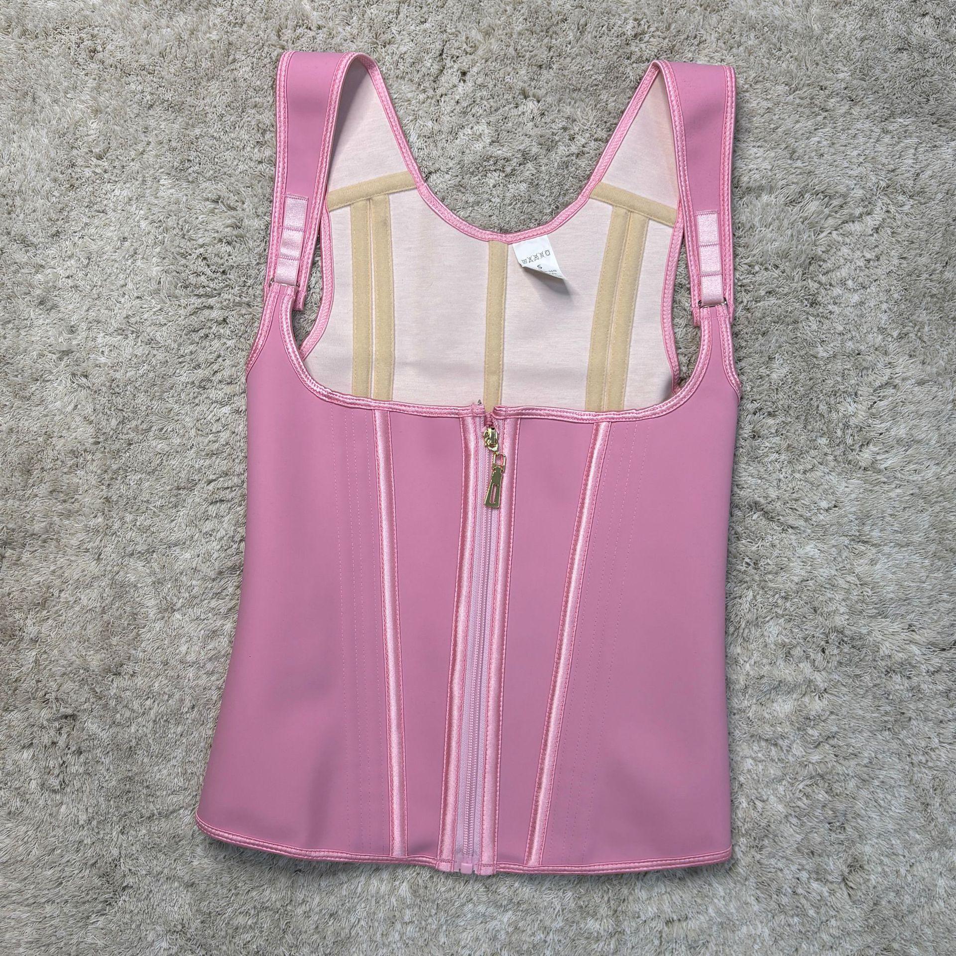 Латексный пояс для талии Platinum Edition: Жилет для контроля живота с 15 стальными косточками Extra Extra Extra Large