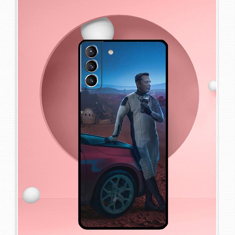

Чехол Илона Маска для Samsung Galaxy S23 S24 Ultra S8 S9 S10 S22 Plus Note 10 20 Ultra S20 S21 FE Galaxy S10e