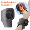 Vibration Leg Massage Machine USB-C Charging Electric Heating Joint Care Tool 3 Modes Lightweight Calf Massager for Women Men