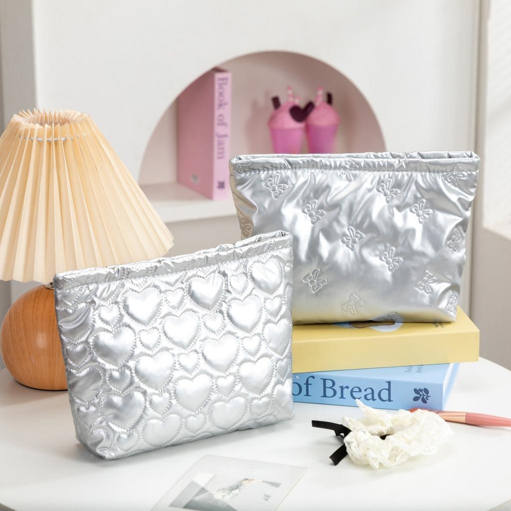 Travel Cosmetic Organizer Women Cute Makeup Bag Toiletry Storage Pouch
