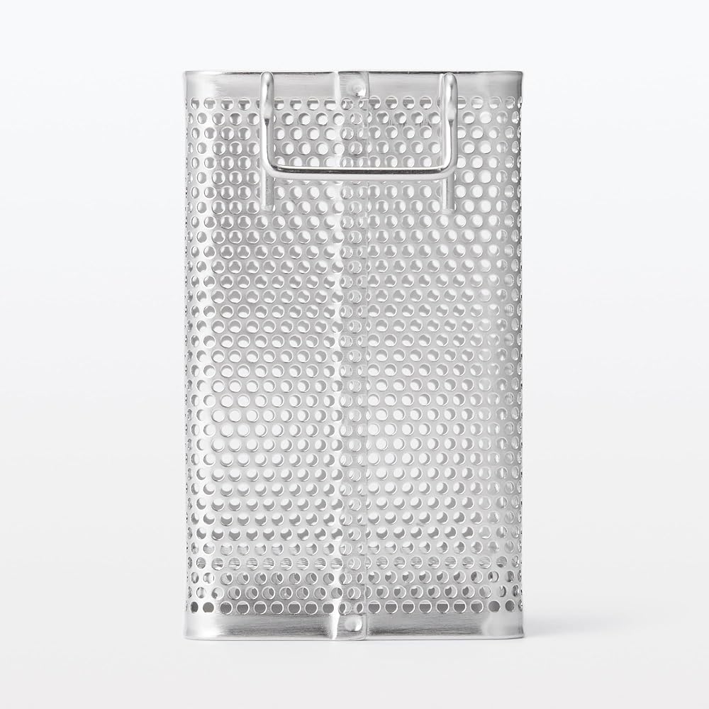 Muji Stainless Steel Cutlery Stand Silver Small
