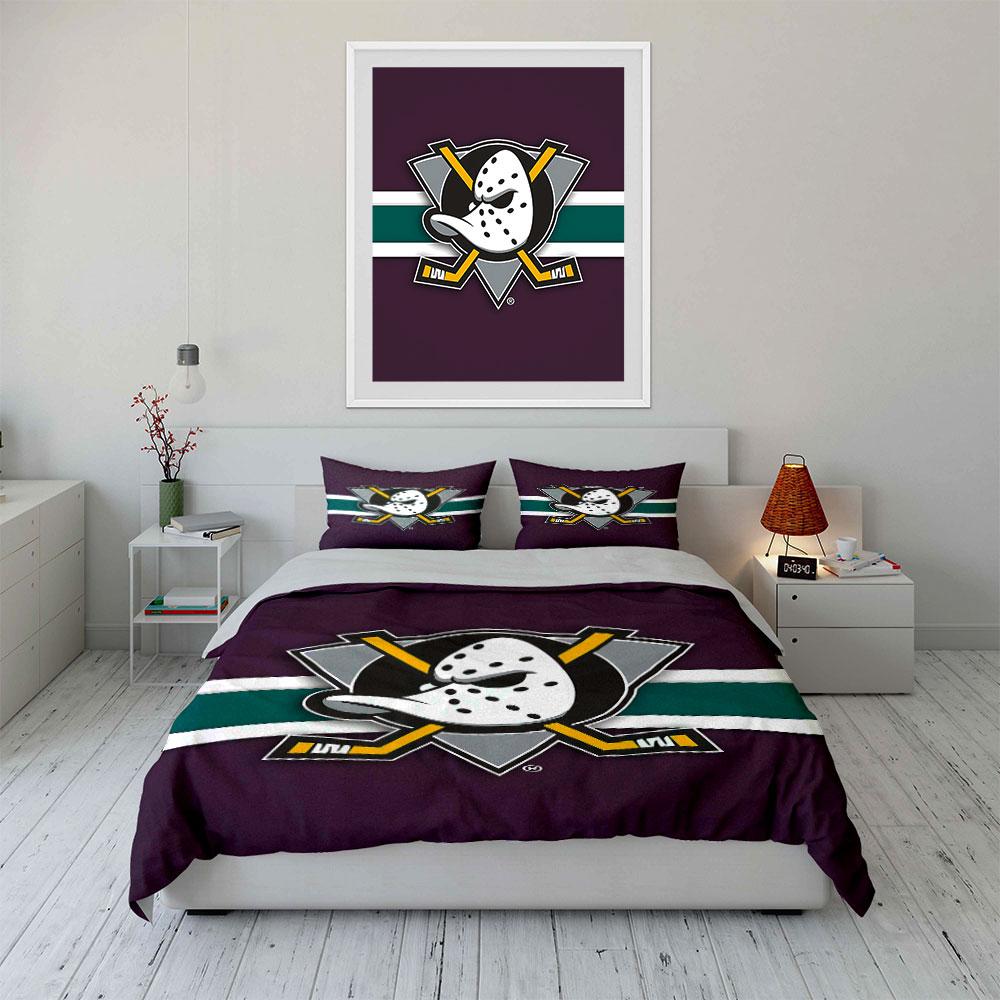 Hockey Mask Logo Bedding Set Bedding Duvet Cover Set Duvet Cover Pillowcases (1 * Duvet Cover 2 * Pillowcases, without duvet insert)