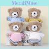 Plush Bear Keychain Cute Cartoon Stuffed Toy For Kids And Adults