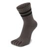 WIOIW Women's Five-Toe Socks, Sports Socks, Cotton, Durable, Perfect for Running, Commuting, and School, 3 Pairs