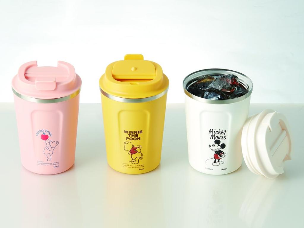 Skater Vacuum Insulated Stainless Steel Coffee Tumbler 350ml Disney Mickey Mouse STBC3F-A
