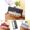 Wholesale 2023 New Korean Style Ladies Wallet Long Three-fold Wallet With Button Multiple Card Slots Coin Pocket