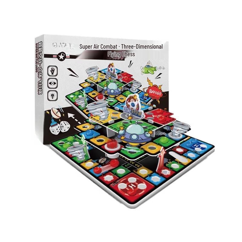 Snakes and Ladders & Flying Chess Board Game