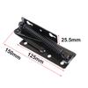 2Pcs Sofa Bed Bedding Adjustable Angle Mechanism Hinge Hardware Black Hardware Small Dual-Purpose Kitchen Sofa Bed Spring Hinge
