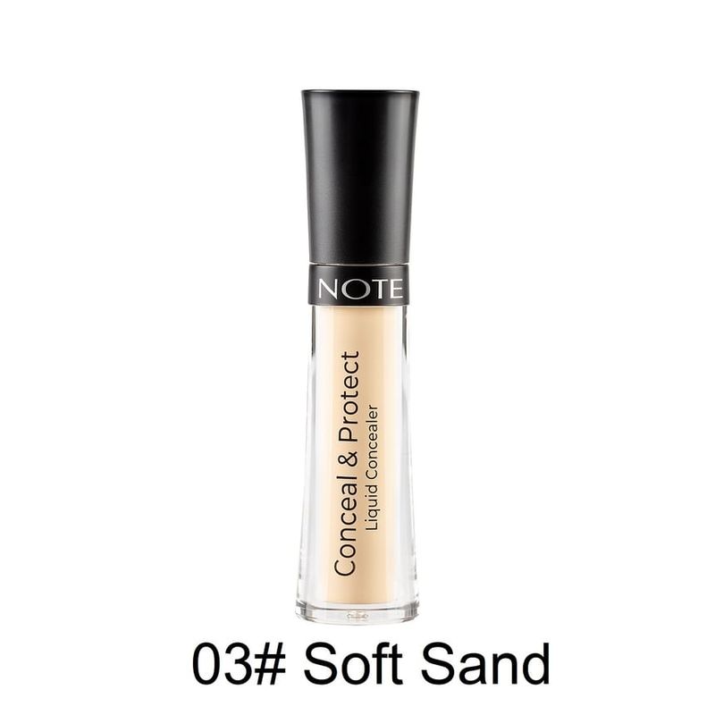 NOTE - Conceal & Protect Liquid Concealer - 7 Colors