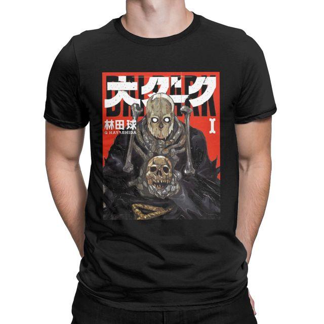 Men's Dai Dark Hateful Four Anime And Manga Kaiman Dorohedoro T Shirt Pure Cotton Clothes Short Sleeve Tees Plus Size T-Shirt