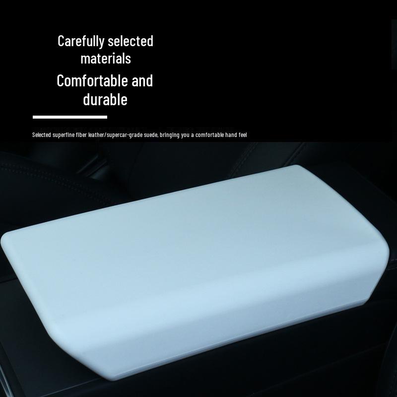 Tesla Model 3/Y Armrest Box Cover - Center Console TPE Protective Cover