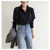 Casual Women's Shirt Classic Plus Size Chiffon Blouse Female Loose Long Sleeve Shirts Office Lady Tops Women's Clothing