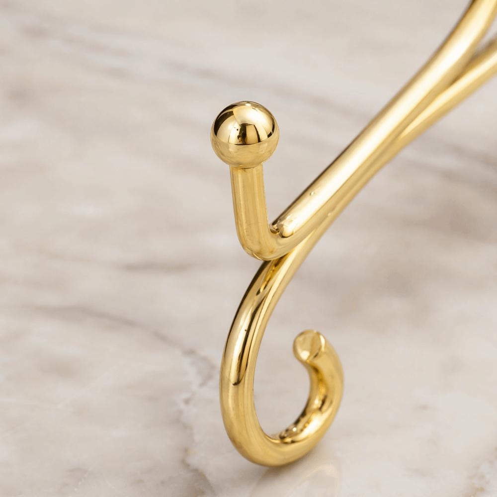 7.87x5.31in Marble Clock Display Bracket Iron Nordic Style Decor Stand  Shelf Decoration