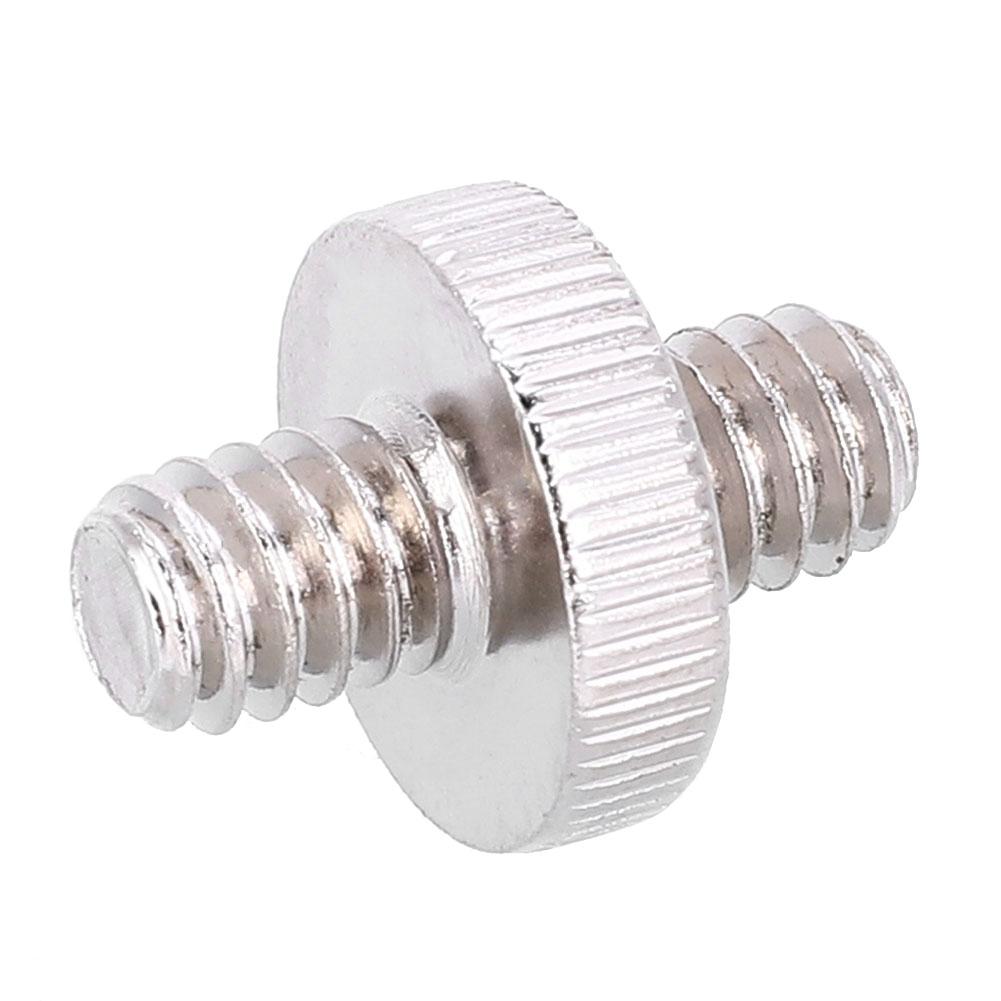 1pcs 1 4 Male to 1 4 Male Threaded Screw Convert Adapter for Camera Tripod Ballhead DSLR