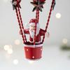 Iron Parachute Santa Claus Reindeer Pendant Christmas Tree Ornament Holiday Decor