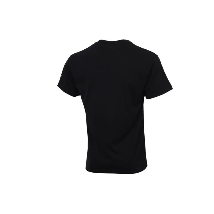 Nike T Shirts Men's Black Crew Neck Moderate Straight Fit CW0376-010