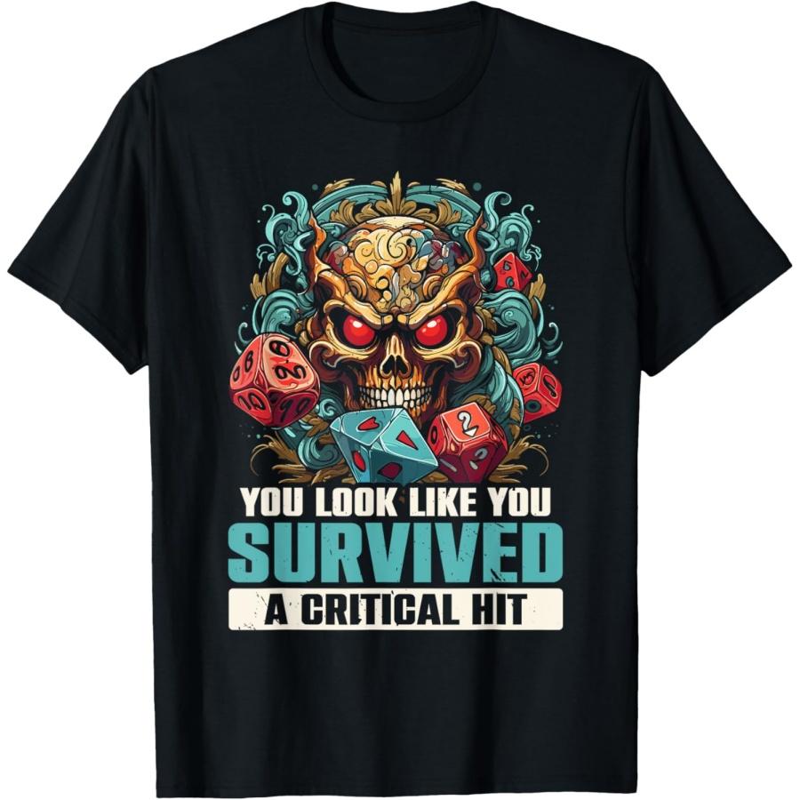 RPG Gaming Role Playing D20 Tabletop Games Funny RPG Gamer T-Shirt XXXXXL чёрный