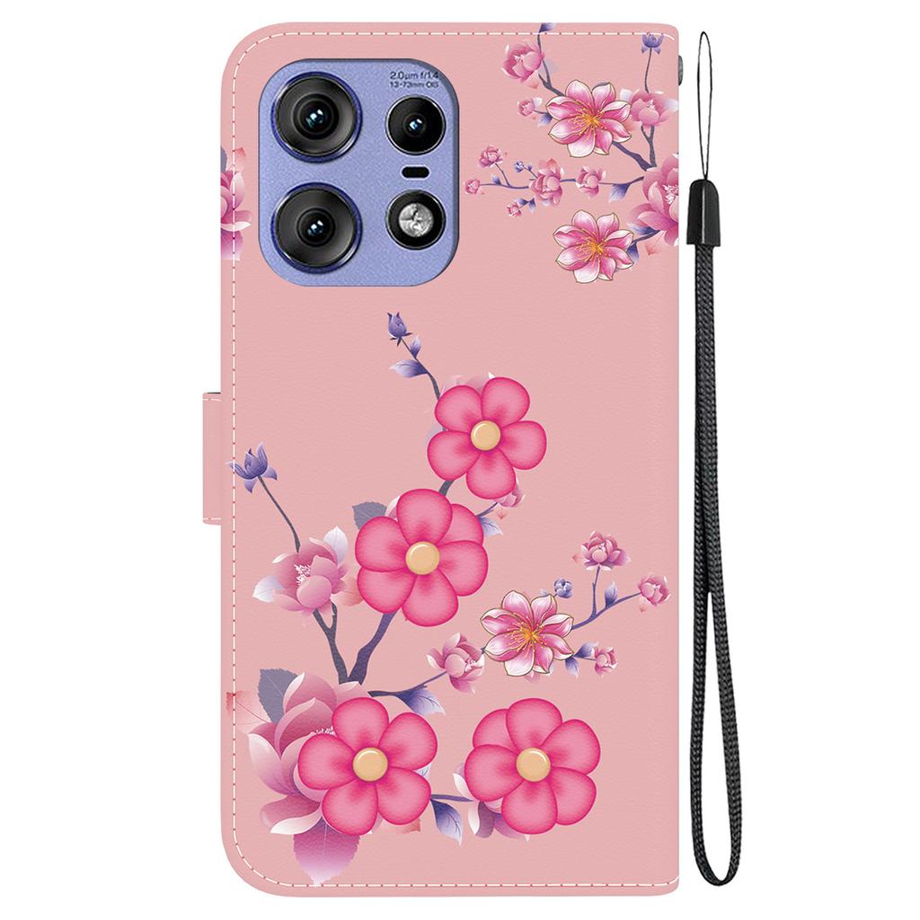 For Motorola Edge 50 5G/Edge 50 Pro 5G Case Wallet Stand Pattern Printing Leather Cover