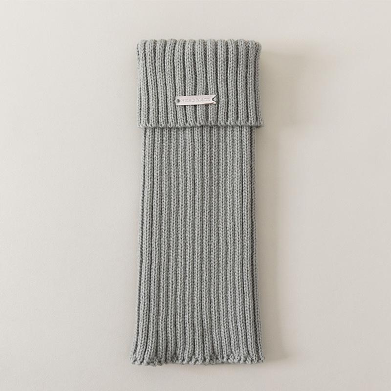 

Women s Non-Slip Solid Color Knit Socks - Autumn/Winter, One Size, Breathable & Trendy One Size світло-сірий колір