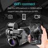 NVG10 Kopfmontiertes Nachtsicht-Monokular-Zielfernrohr WIfi Jagd Digitaler Helm Nachtsichtbrille mit 200m/656ft Sichtbereich
