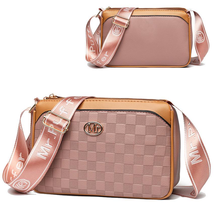 

Сумка для лета Женская универсальная женская сумка Мамина сумка Высокий стиль Простая и большой вместимости Одноплечевая сумка-кроссбоди