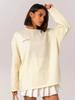 100% cotton t-shirt spring and autumn European and American style casual simple personalized printed commuter versatile niche top