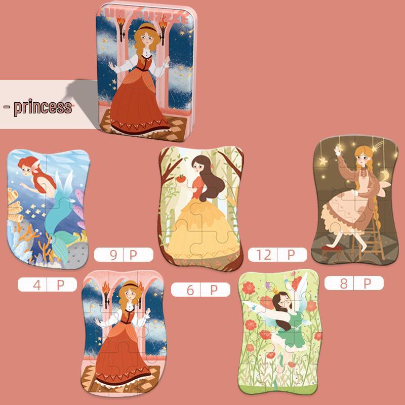 Baby & Toddler Animal Puzzle Gift Box: Educational Cognitive Matching Toy for Early Learning