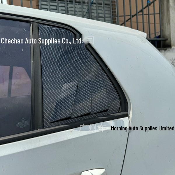 Volkswagen Golf 7 2013-2020 Rear Quarter Window Louvers, Mustang Style Decorative Exterior
