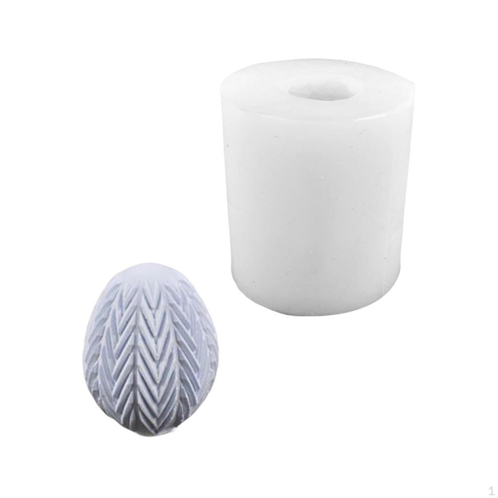 3D Easter Eggs Casting DIY Figurine Handmade Accessories Decoration Art Crafts Reusable Silicone