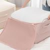 Space Saving Seasonal Clothing Organizer Satins Blanket Quilt Bag for Small Apartments Home Organization Essential