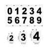 Nanofilm License Plate Stickers Vanish Signs License Plates Reflective Invisible Digital Sticker White Size M