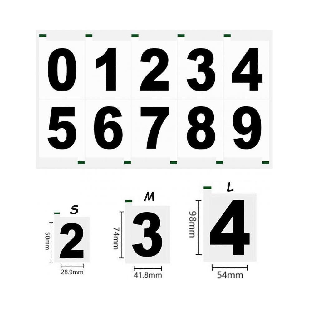 Nanofilm License Plate Stickers Vanish Signs License Plates Reflective Invisible Digital Sticker White Size M