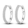 Orstarry 925 Silver Beetle Daisy Insect Flower Earrings Silver Hoop Earrings For Women Jewelry Original Party Gifts
