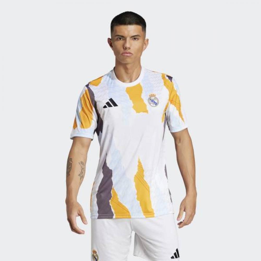 

Adidas Унисекс предматчевая футболка Реал Мадрид 24 25 XS(85)