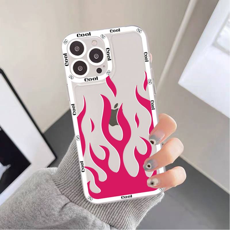 Чехол Artistic Flame для iPhone 11 12 13 Mini Pro Max 14 Pro Max Чехол-корпус iphone12 pro