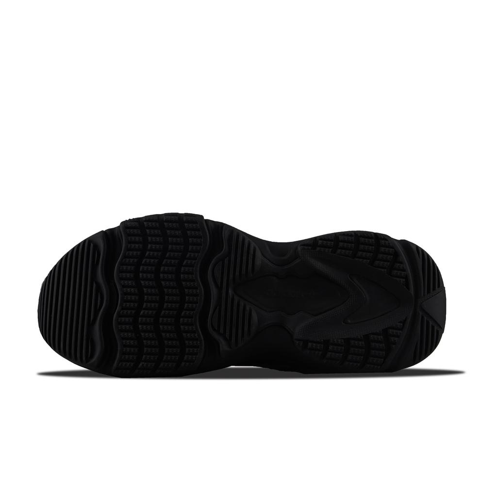 Adidas Originals OZGAIA Slip Resistant Abrasion Resistant Low top Casual Shoes Women's Black Silver IG6045(Team129-)