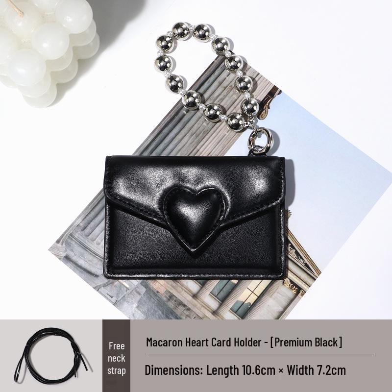 Heart-Shaped Car Key Card Holder for Xiaomi, Tesla, BMW, Xiaopeng, and Zeekr