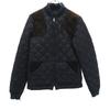 Made In Italy Quilted Jacket 44 Black Men's Used