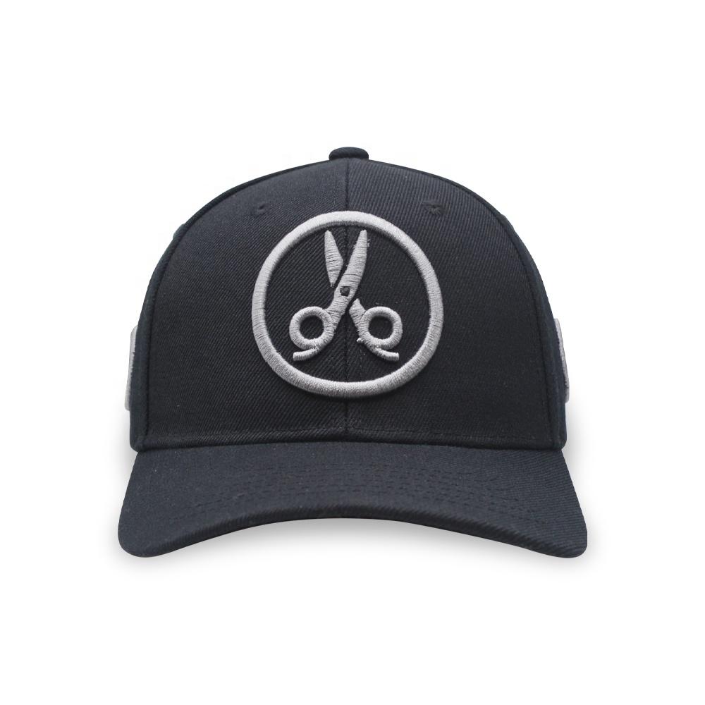 Unisex Cotton Embroidery Logo Baseball Cap Hat Custom Gorras Sports Baseball Cap чёрный