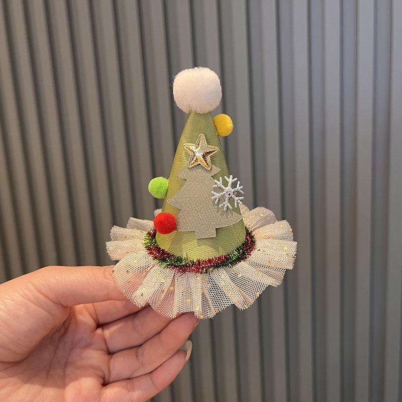 

Christmas Hair Accessories: Cute Red Tree Baby & Girls Holiday Performance Hair Clips