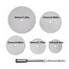 Stainless Steel Slice Metal Cutting Disc With 1 Mandre For Rotary Tools 16 18 22 25 32mm Cutting Disc Hand Tools