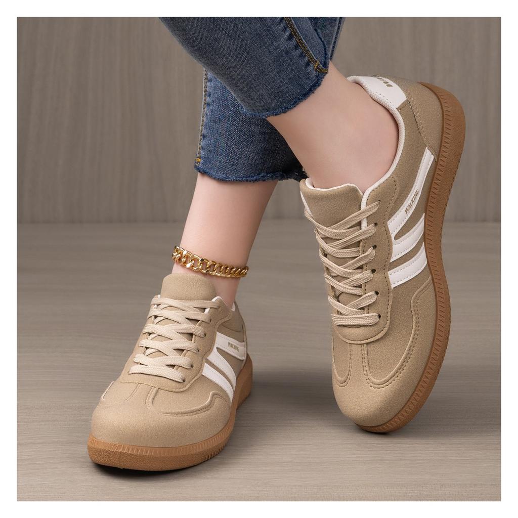 Women's Spring German Trainers, Casual Lightweight Soft Sole Sneakers, Fashion Comfort Women Shoes