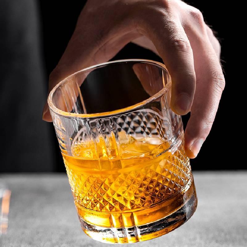 Stunning New Whiskey Glasses Set Of Six Elegant Large Capacity Barware