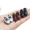 Ob11 Dod 1/12 Bjd Doll Shoes Casual Hand-Made Faux Pu Leather Doll Shoes