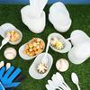 12 Sets Baseball Helmet Ice Cream Bowls with Spoons Reusable BPA Free Mini Dessert Cups Sundae Bowls Parfait Cups Appetizer Cups Birthday Party