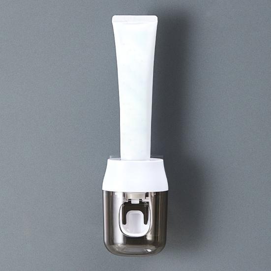 Toothpaste Squeezer Quantitative Squeeze Reduce Waste Strong Bearing Kids Adult Wall Mount Automatic Toothpaste Dispenser Bathroom Accessories