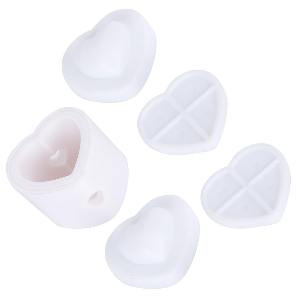 Heart Shape Mold DIY Leather Craft Modeling Tools Hand Made Supplies for Children