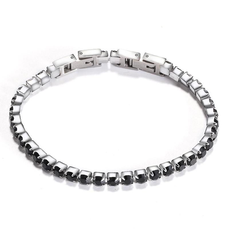 Fashion Jewelry Woman Bracelet Wristband Crystal Bracelets Gifts Jewelry Accessories Stainless Steel Fantastic Wristlet Trinket